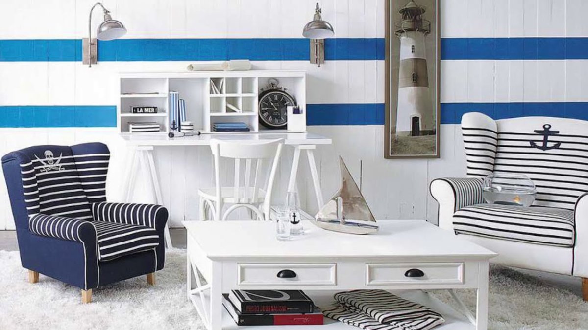 Морская тематика детской