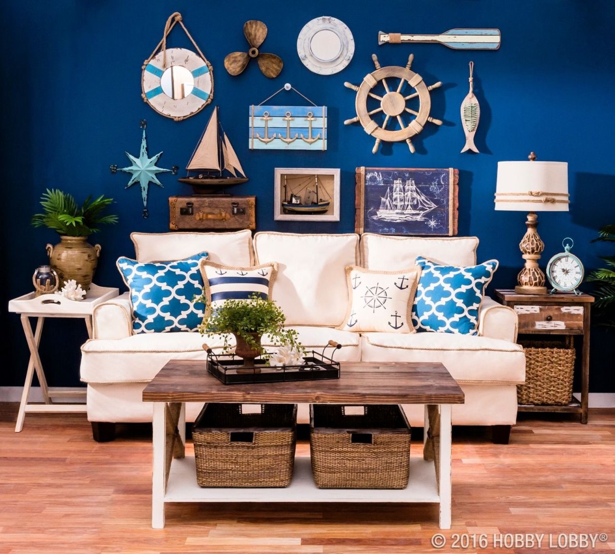 Вещицы для интерьера в морском стиле