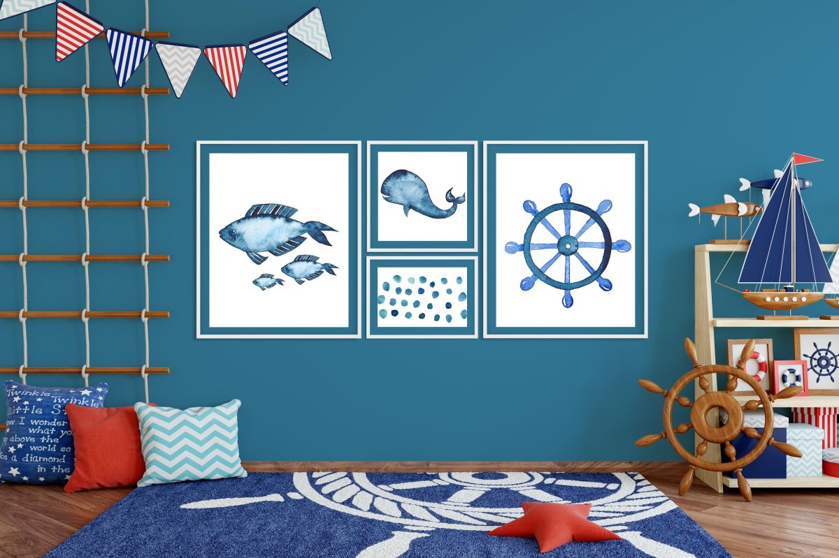 Морская тематика в интерьере