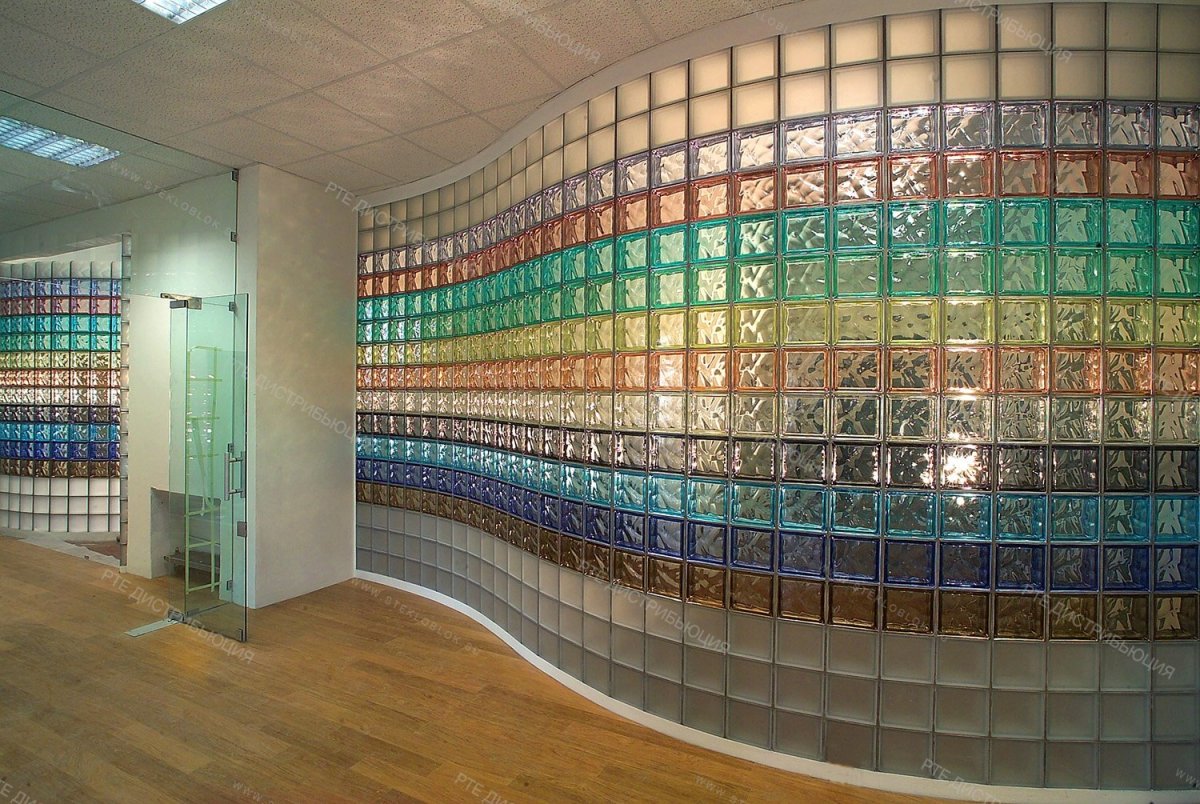 Стеклоблоки 200х200х100