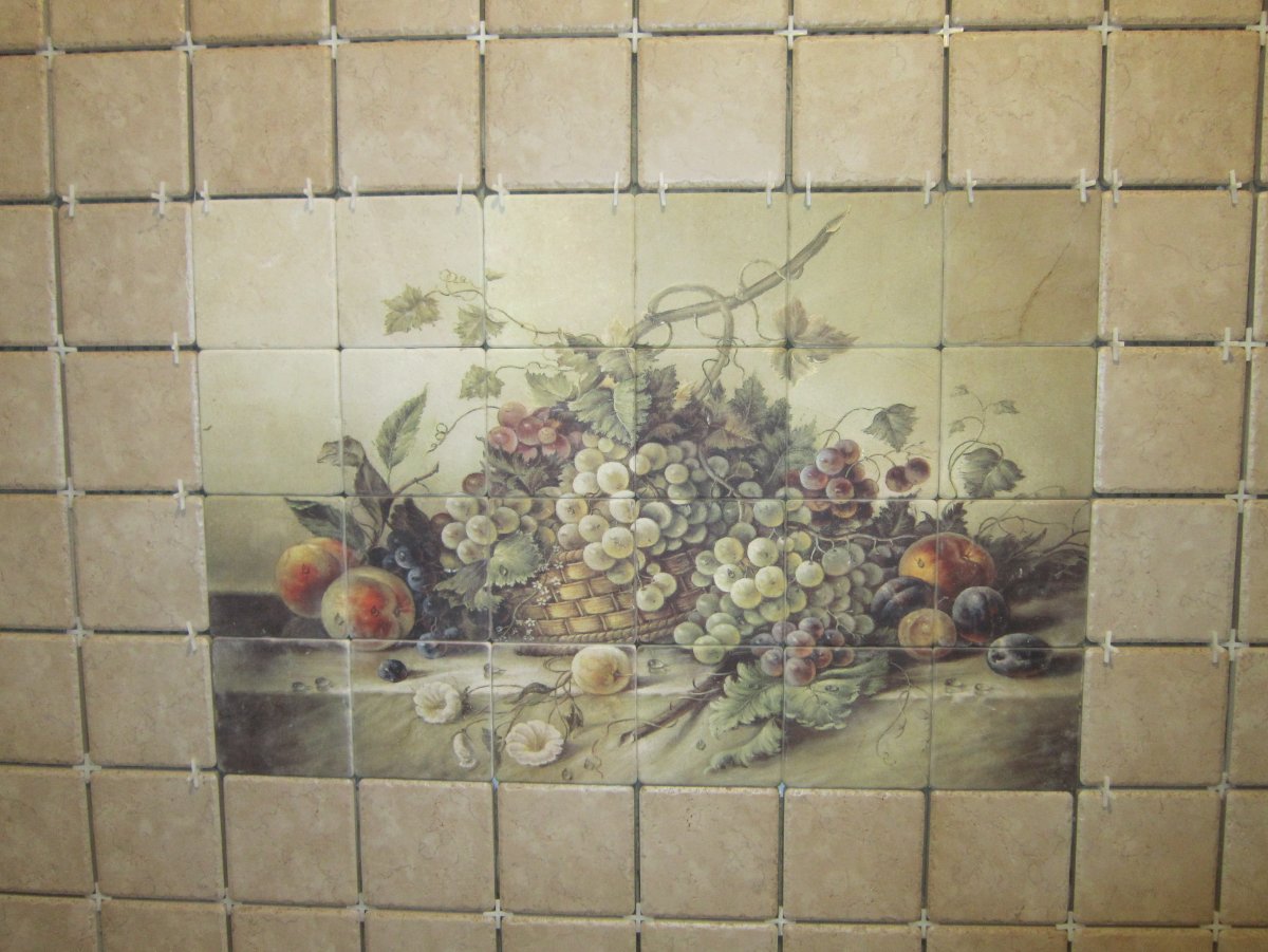 Мозаика из осколков керамической плитки своими руками