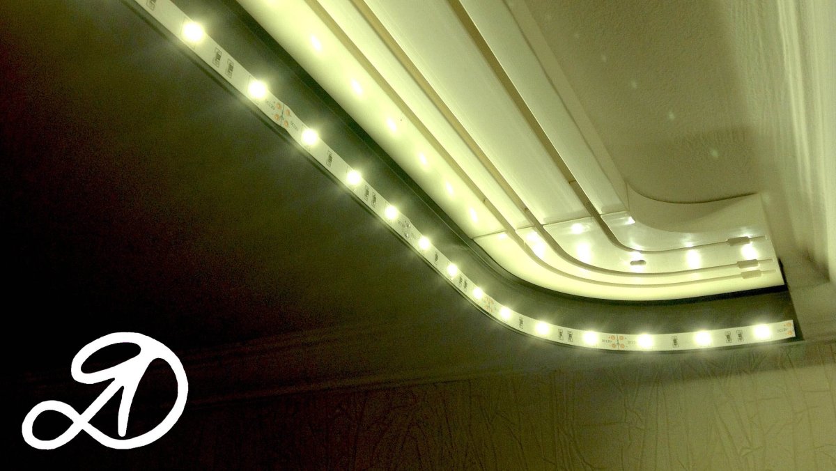 Светодиодная подсветка штор