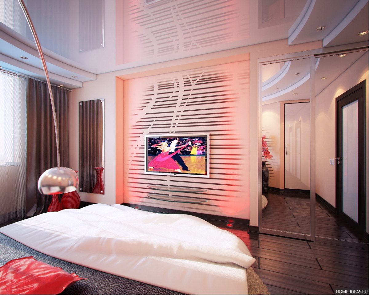 Спальня 11кв планировка