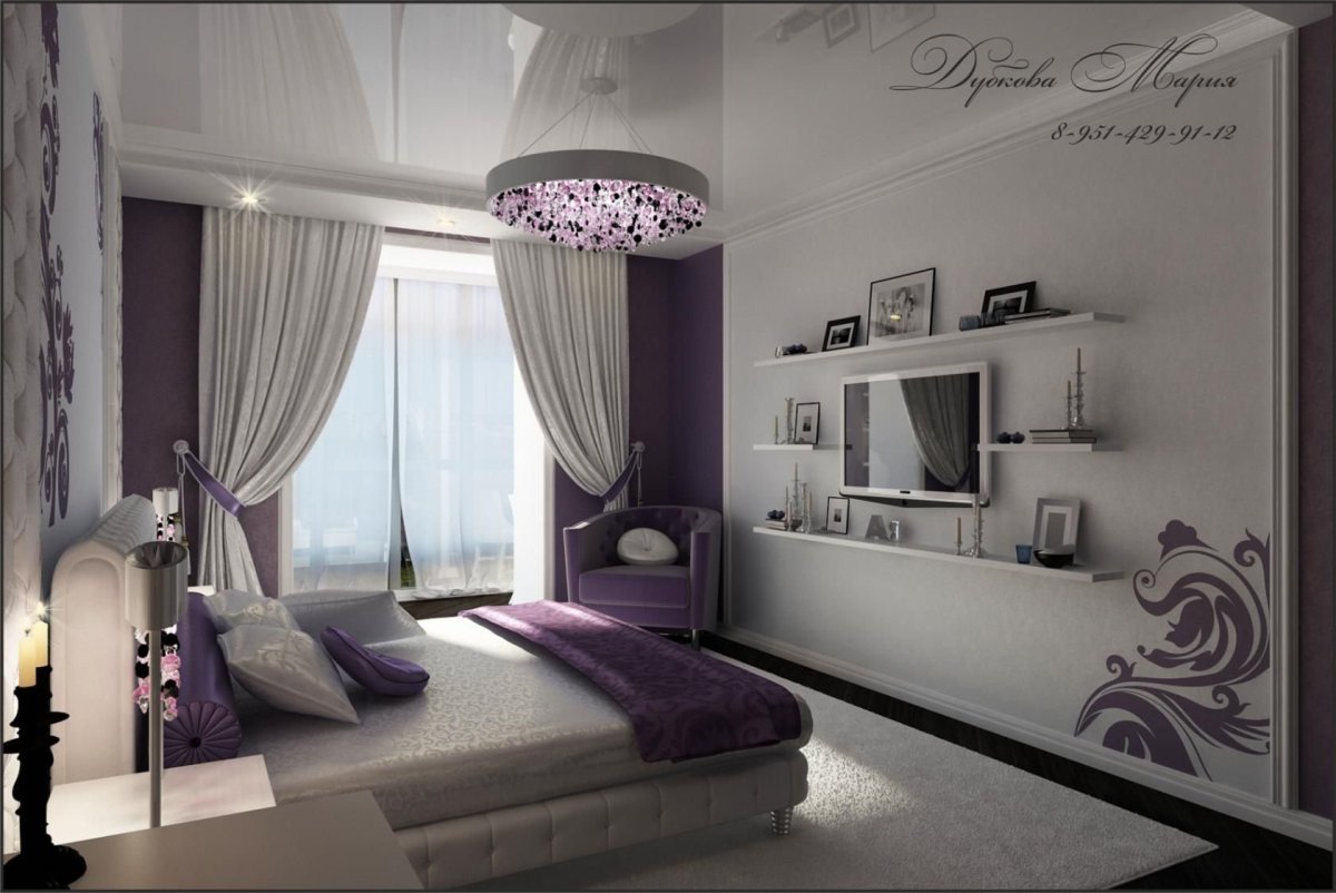 Планировка спальни