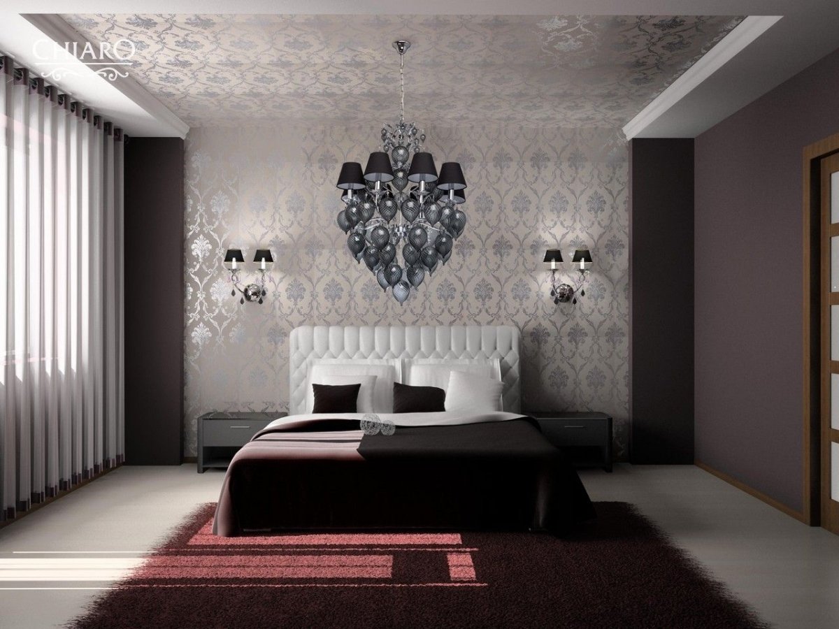 Комната в бело серых тонах