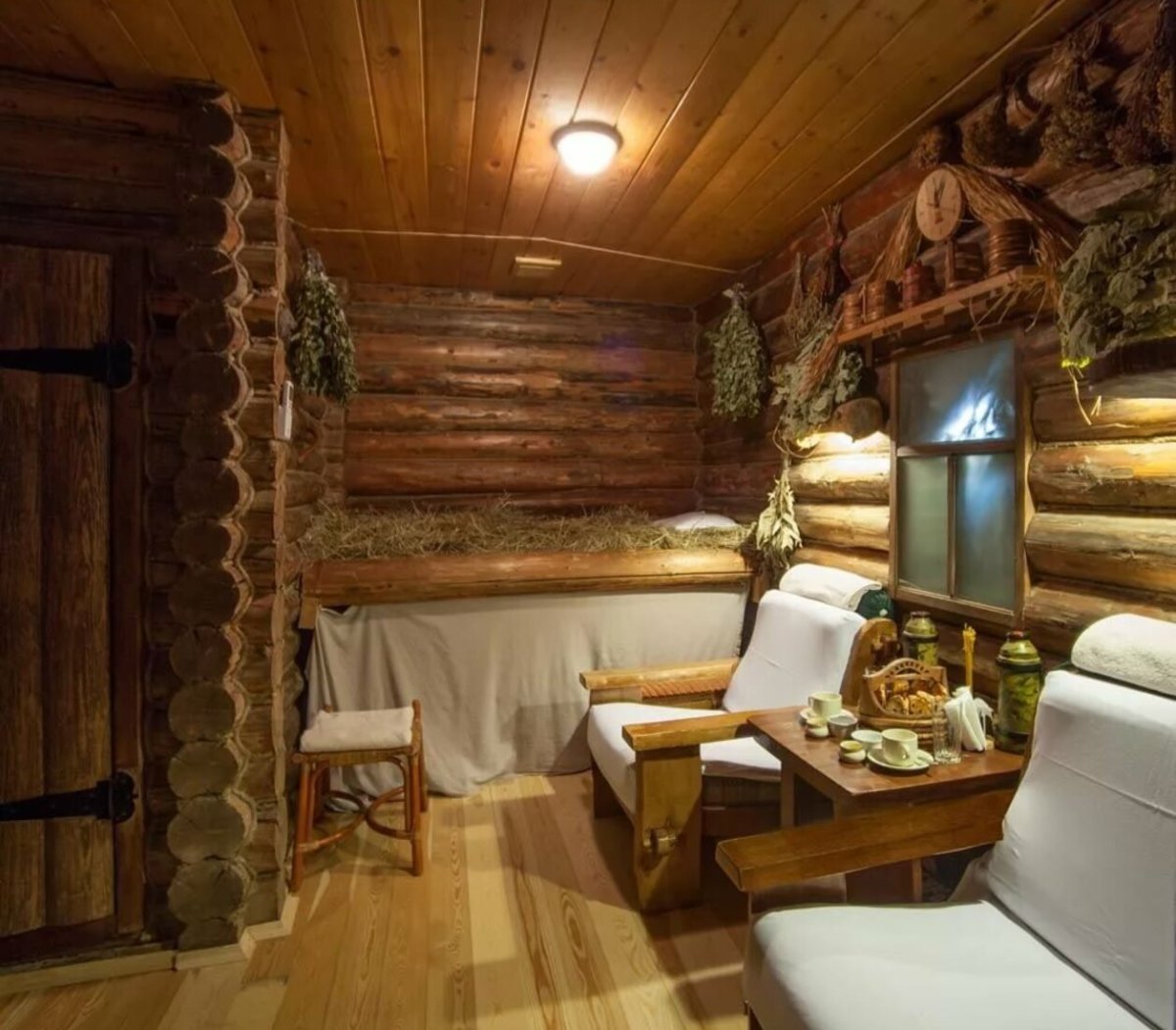 Баня в стиле Леший