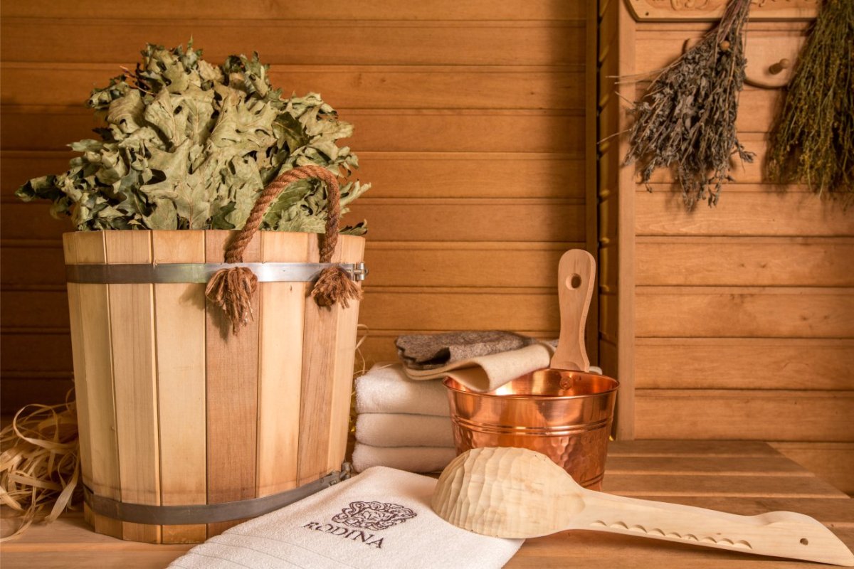 Сауна веник