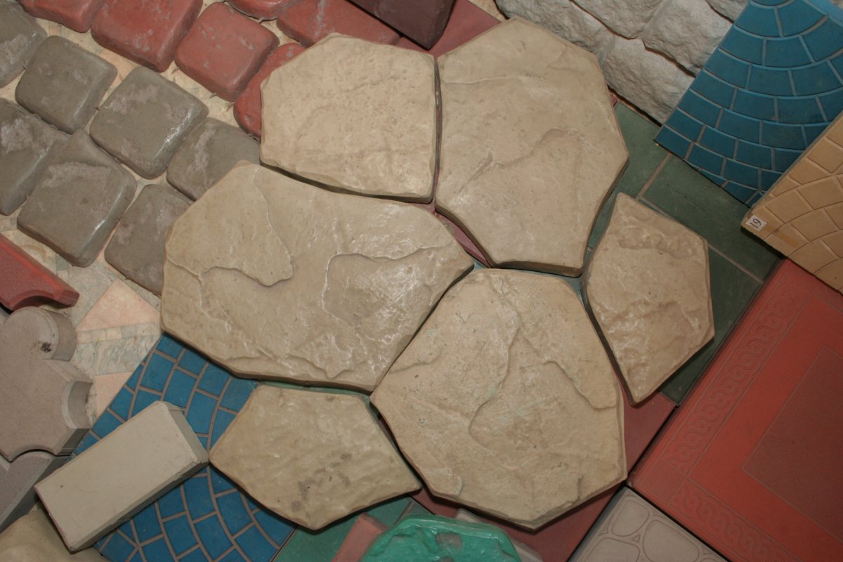 Шахтинская плитка каменный цветок Спутник 25