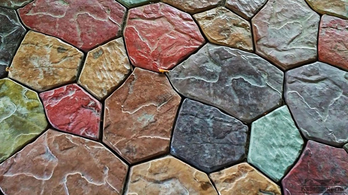 Шахтинская плитка каменный цветок Спутник 25