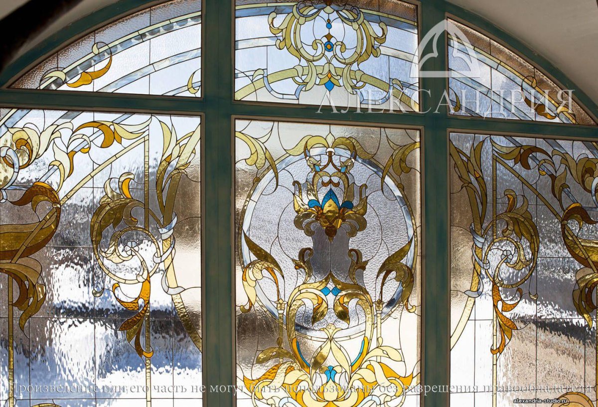 Витраж в стиле Барокко