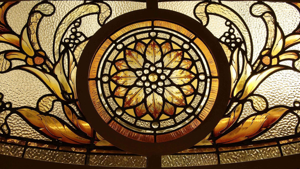 Витраж древнего Рима