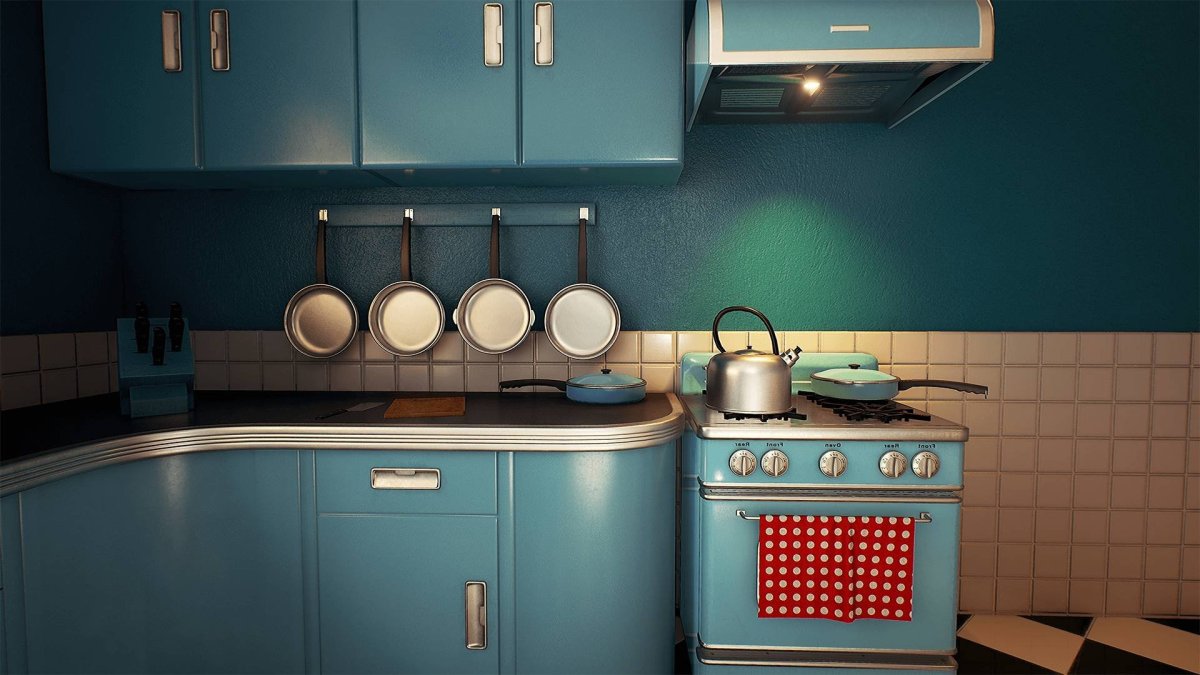 Кухня в стиле 60-х годов
