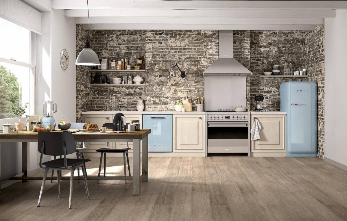 Холодильники Смег в стиле лофт