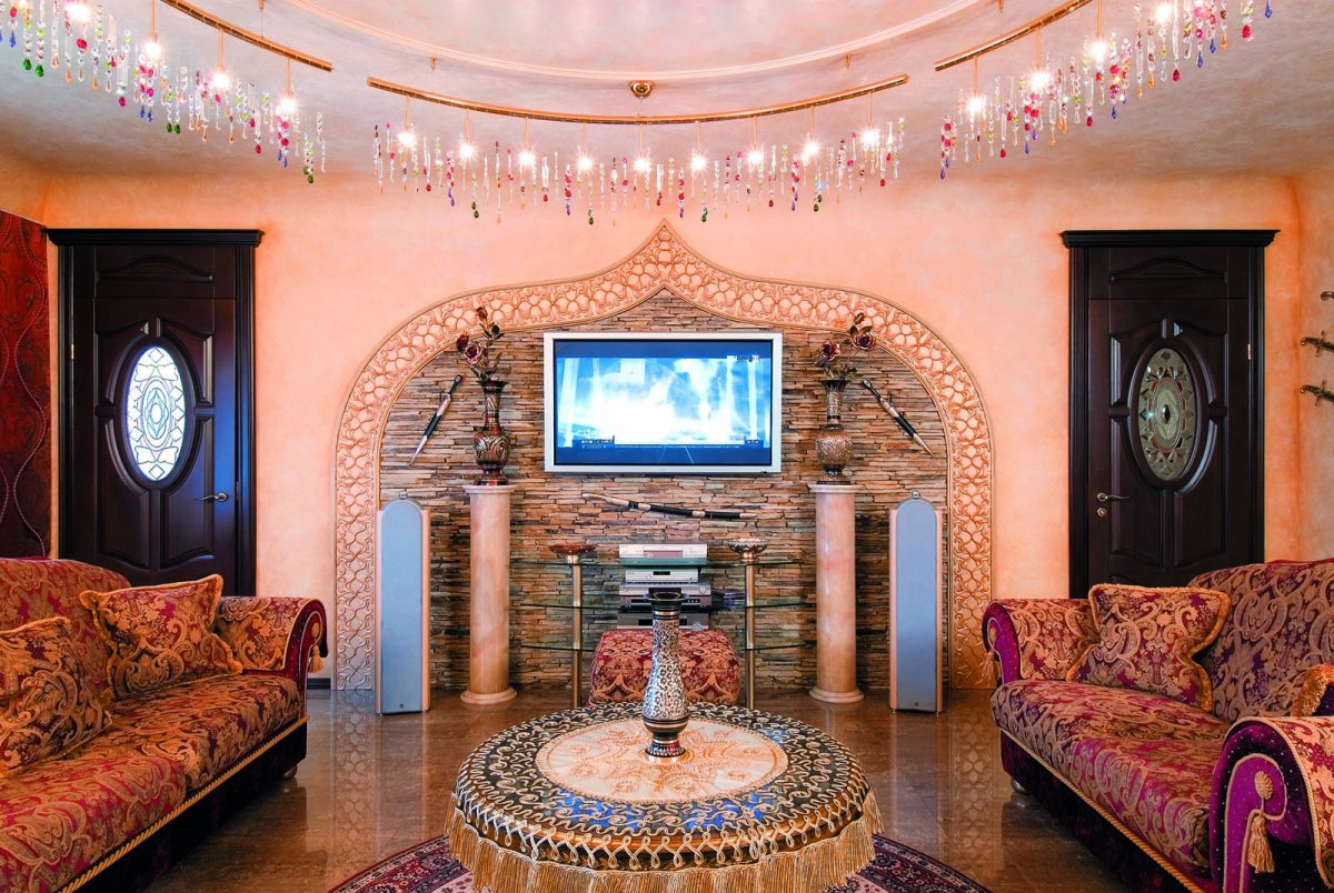 Интерьер чеченских домов