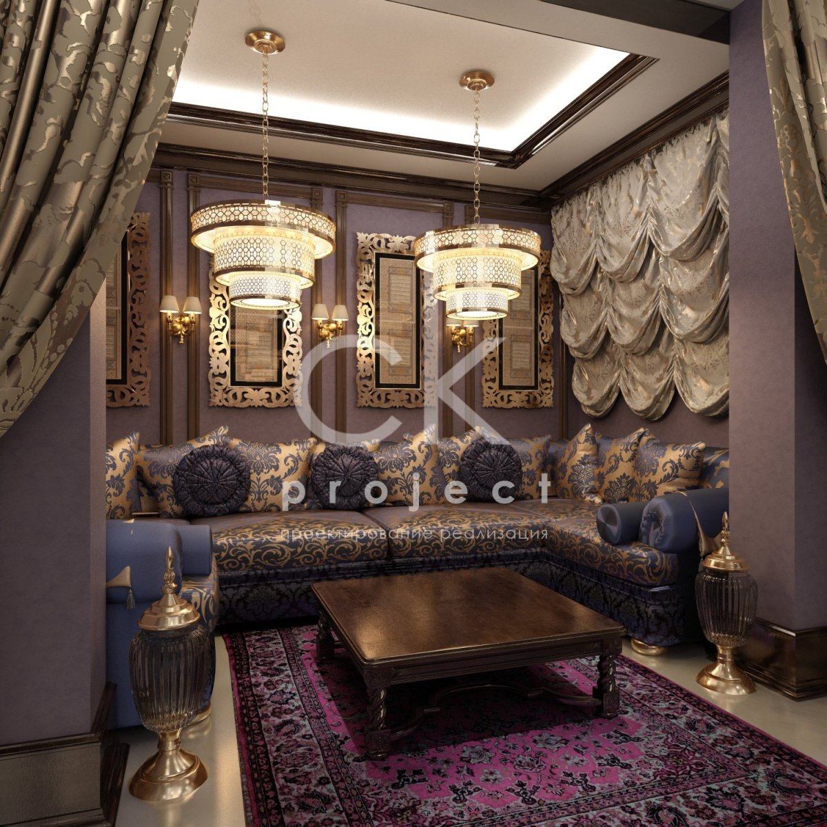 Чеченский стиль интерьера