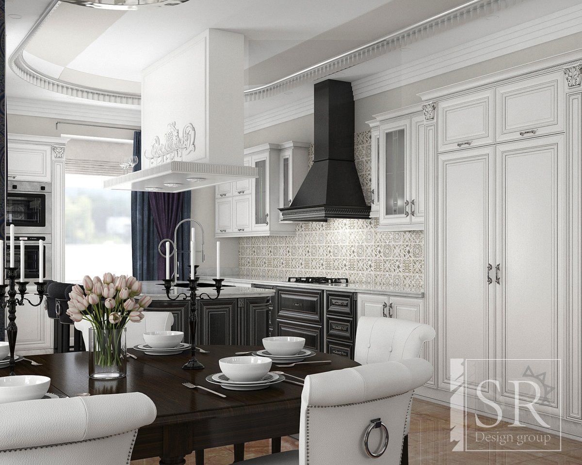 Кухня арт деко Неоклассика