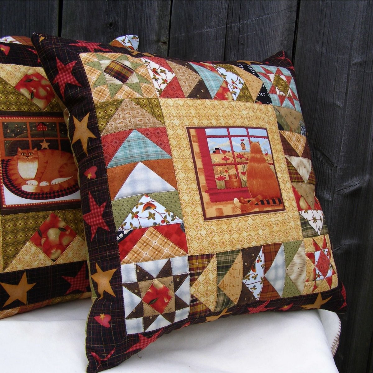 Подушки пэчворк