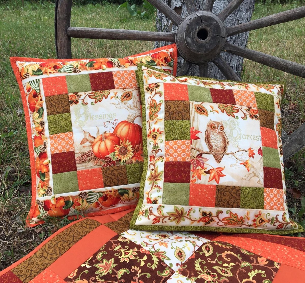 Пэчворк наволочки для подушек