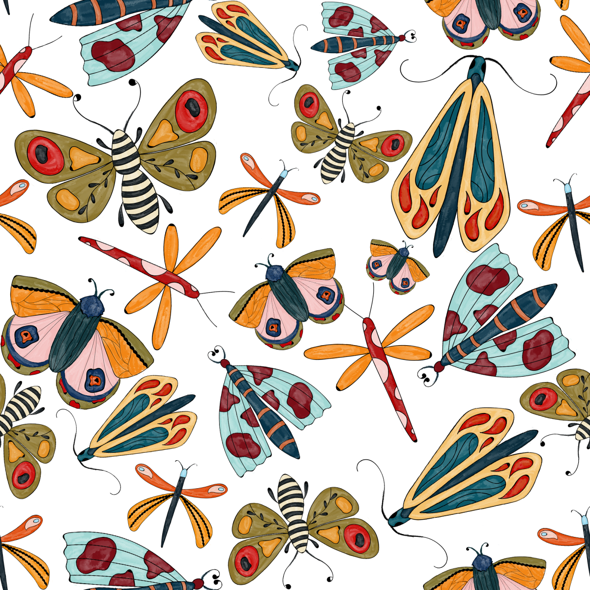 Бабочки паттерн