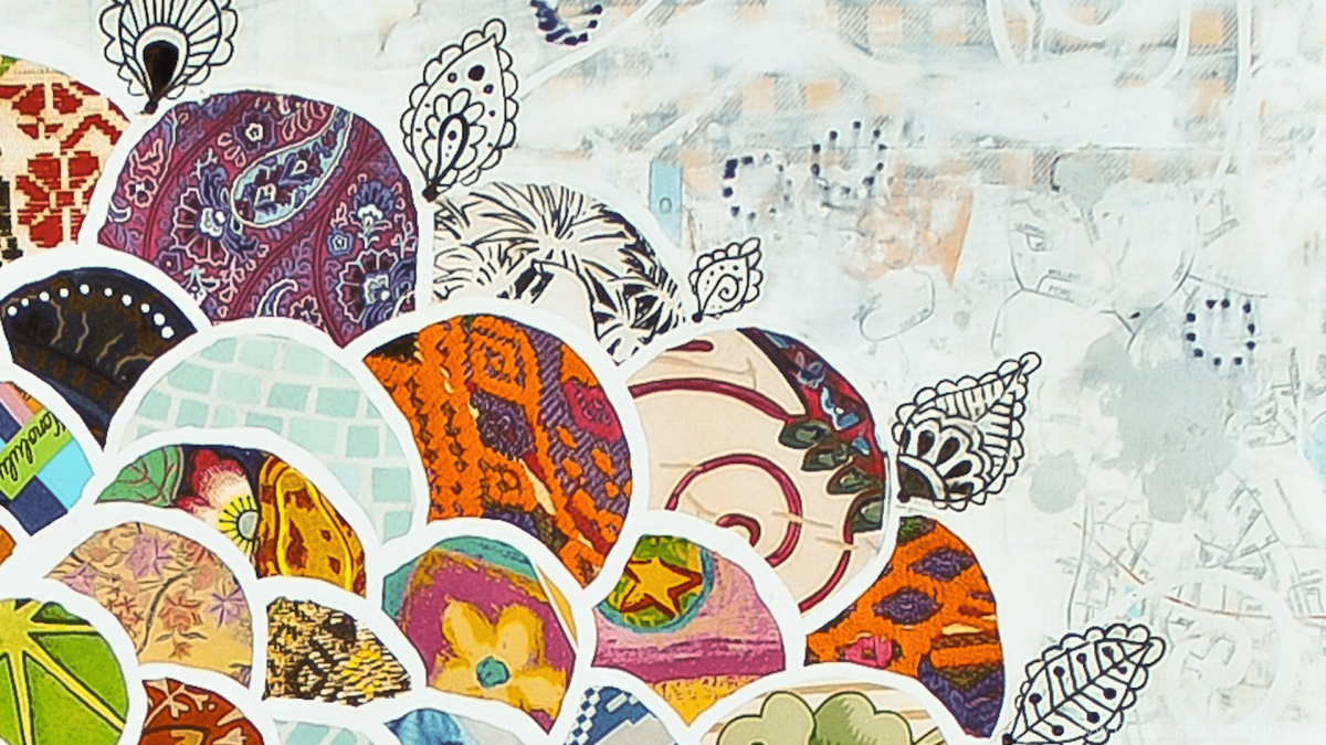 Паттерн в стиле бохо