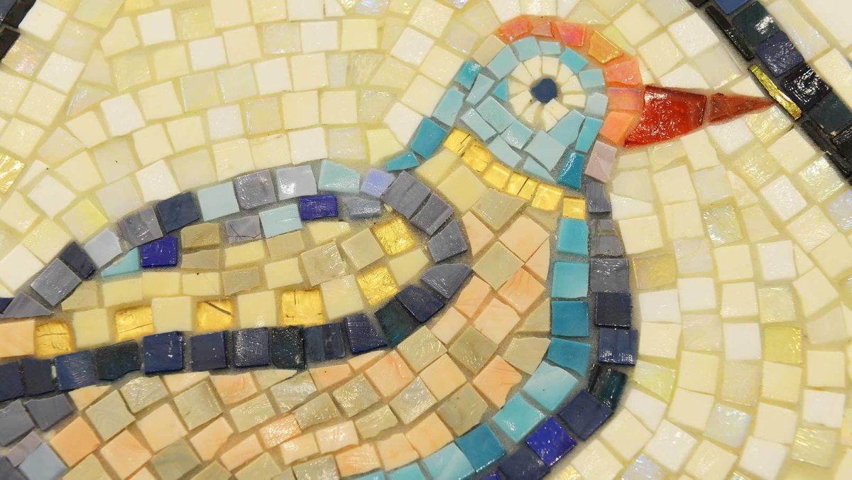 Римская мозаика смальта