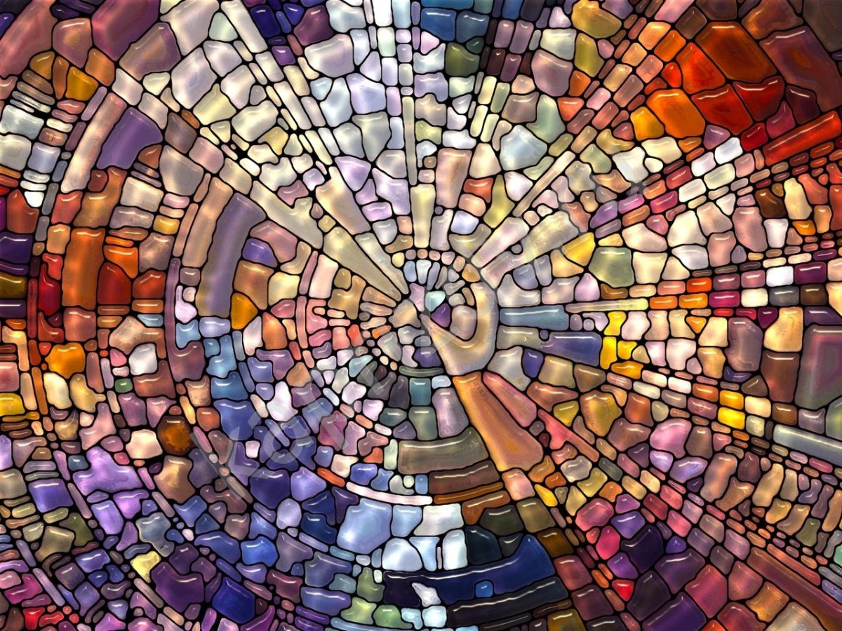 Мозаика смальта лето