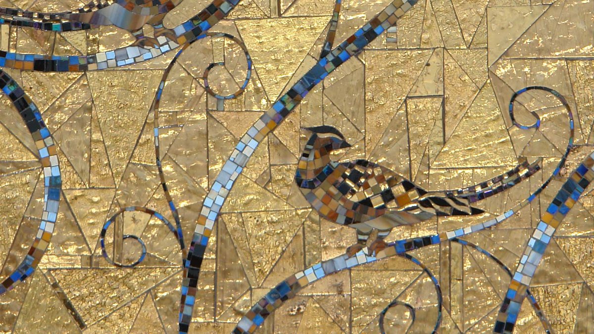 Мозаика Золотая смальта