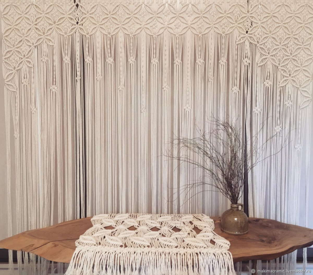 Шторы из шпагата