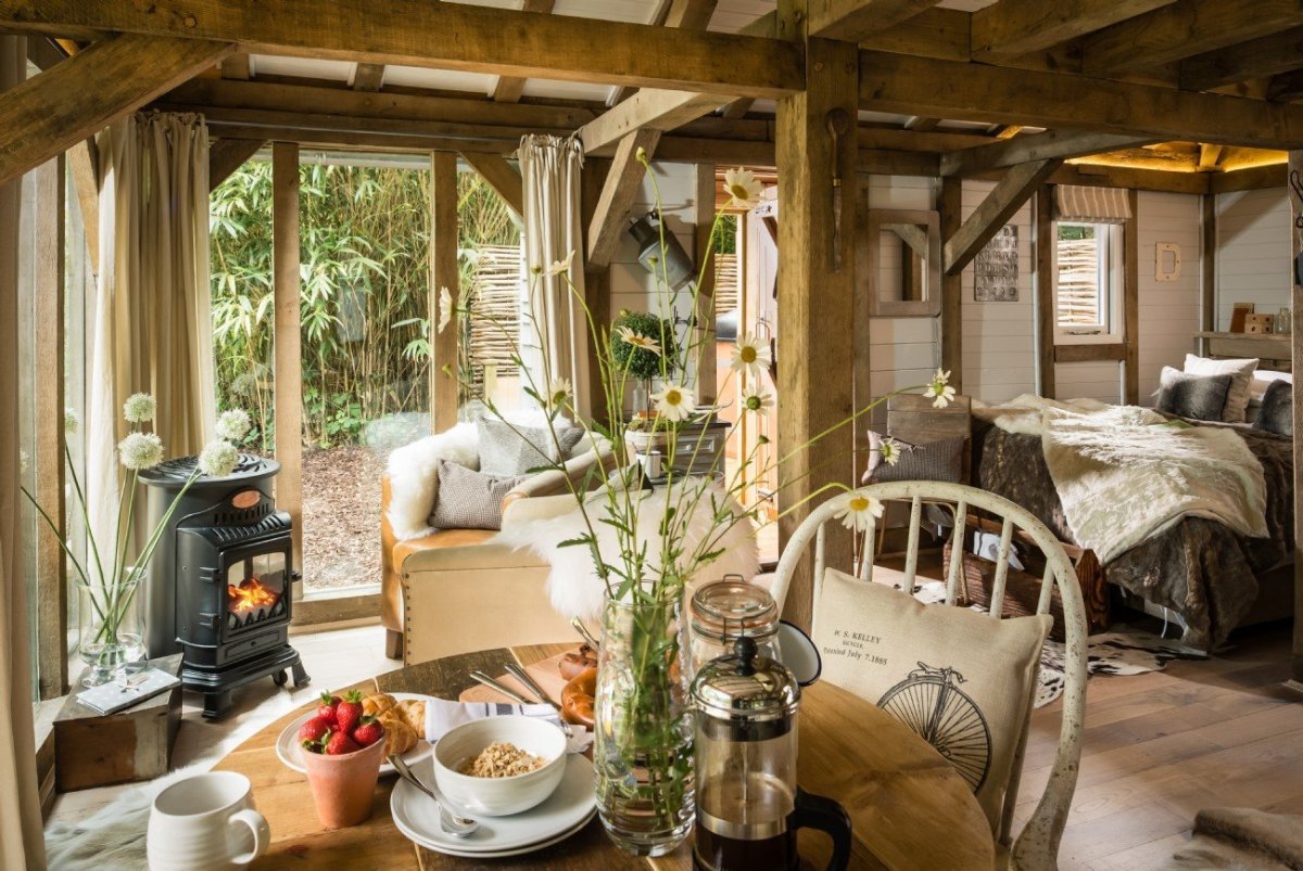 Таежный домик интерьер