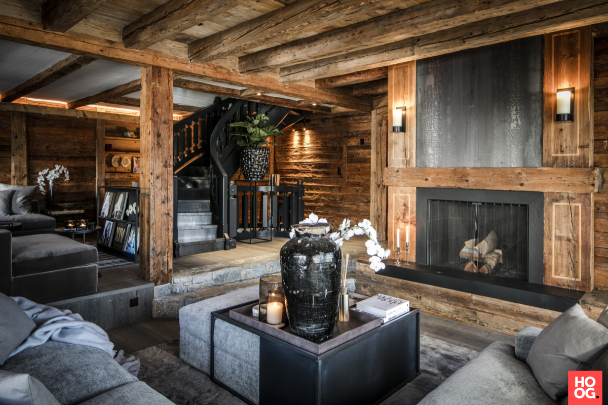 Ультрасовременное Шале интерьер