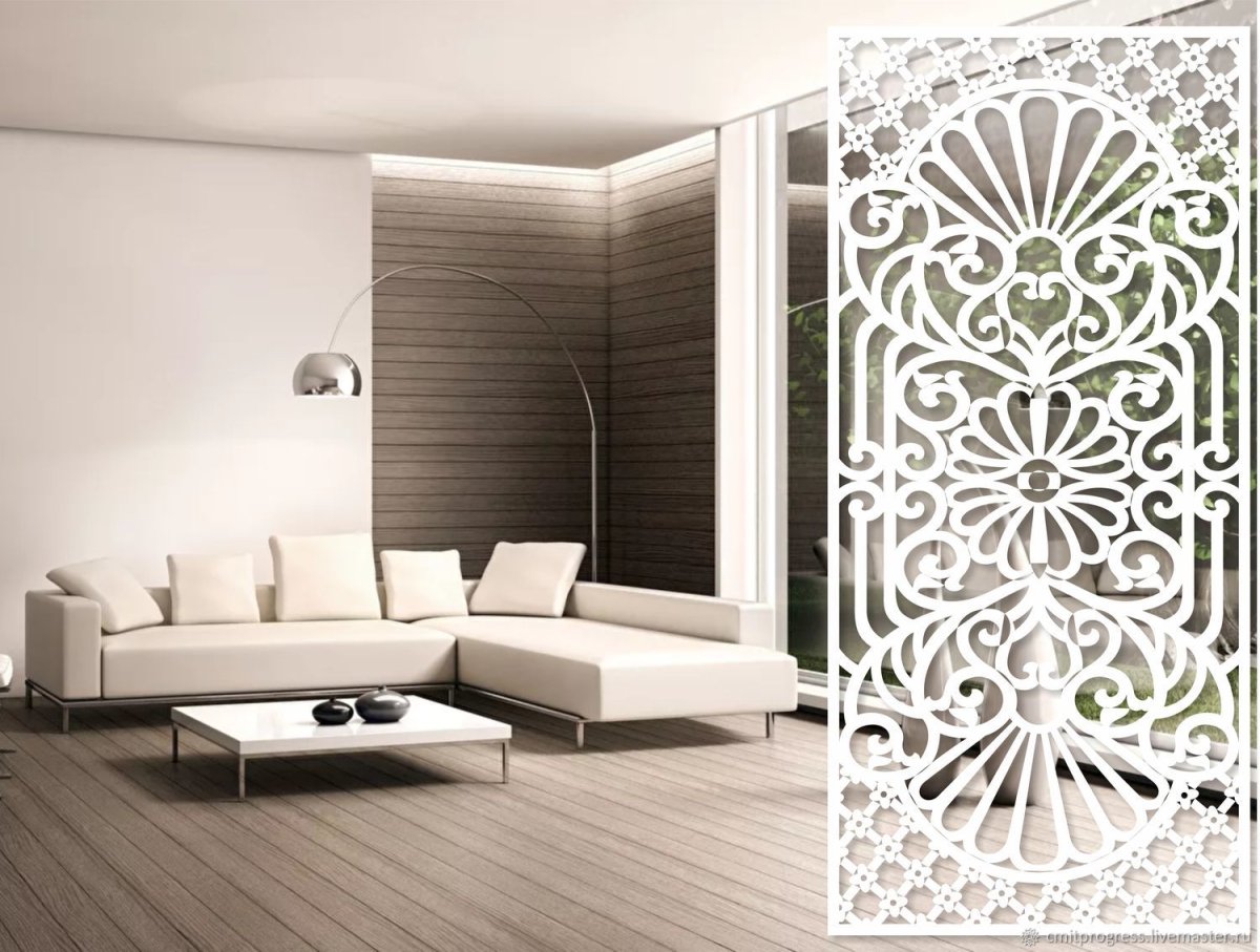 Ажурные панели перегородки