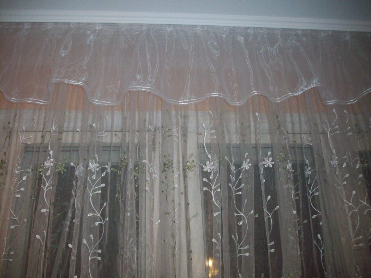 Гардины из органзы