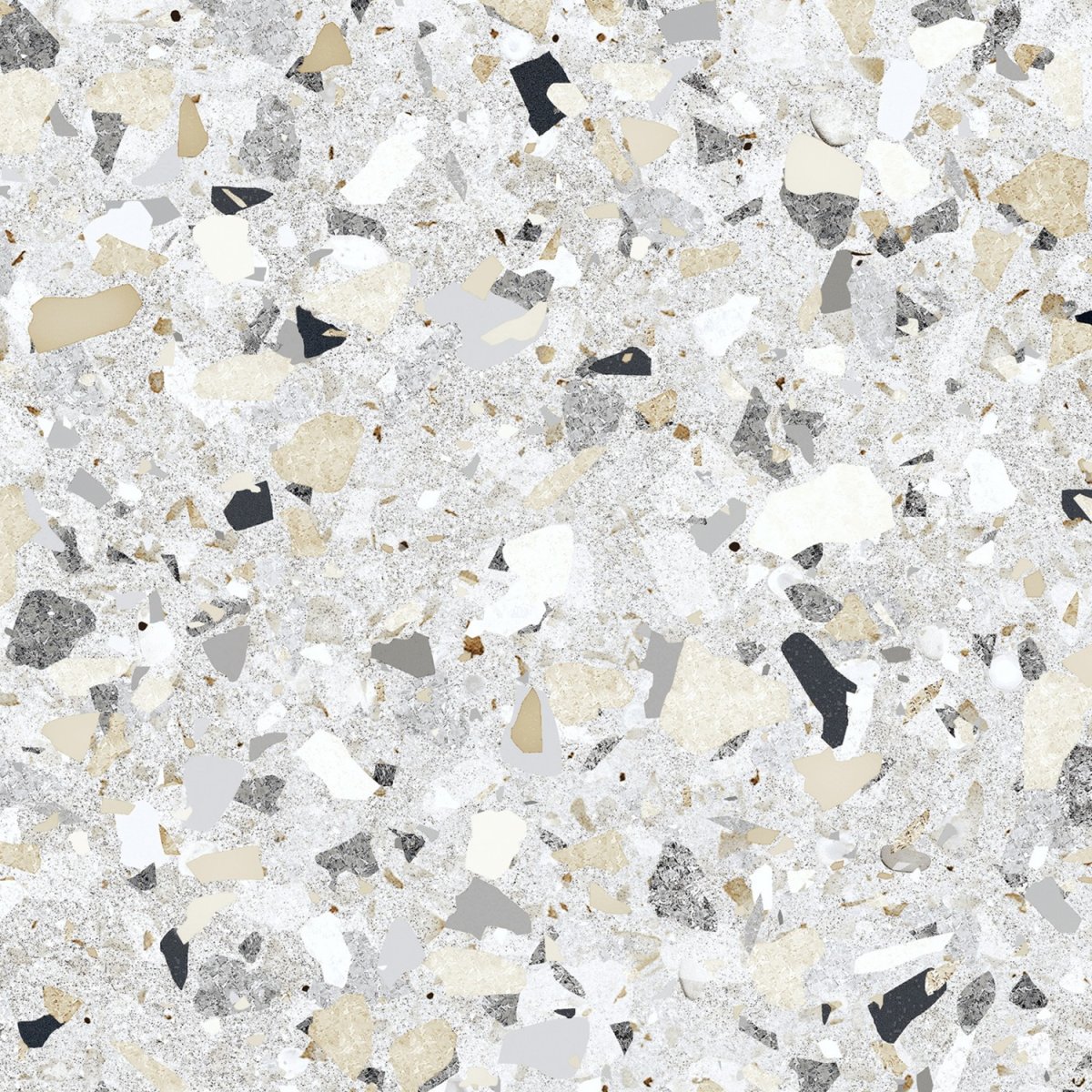 Керамогранит терраццо 1д микс (Керамин)