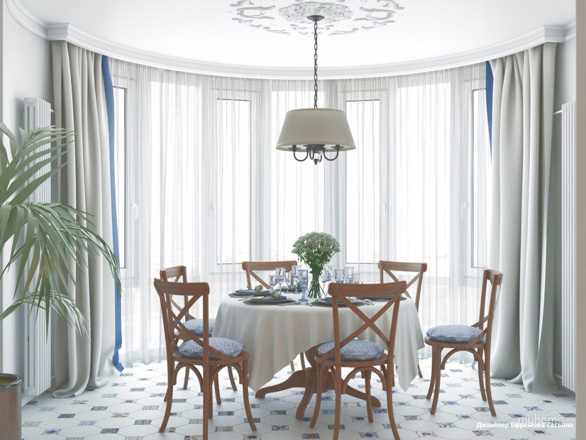 Морской интерьер