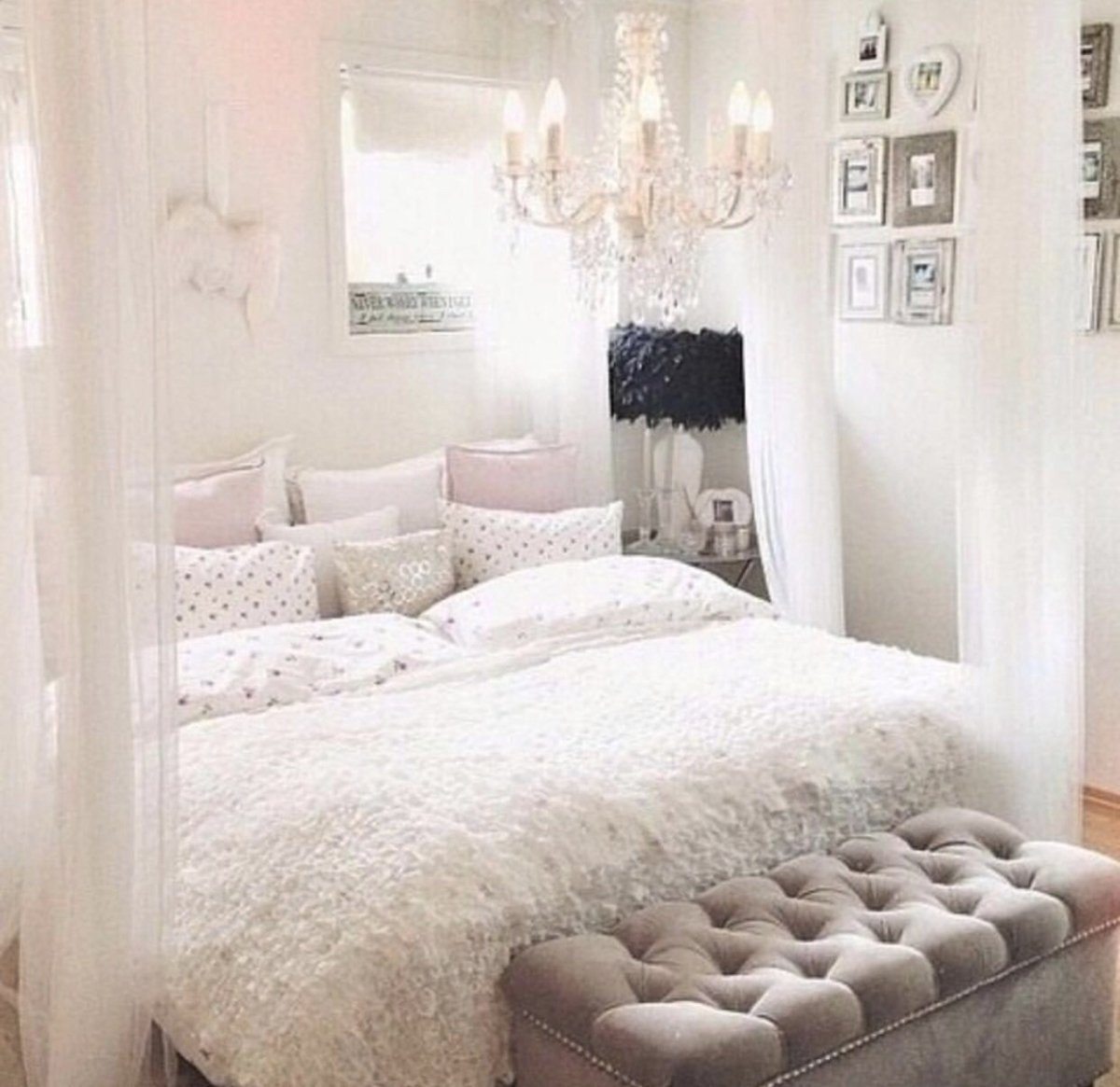 Уютная кровать для девочки