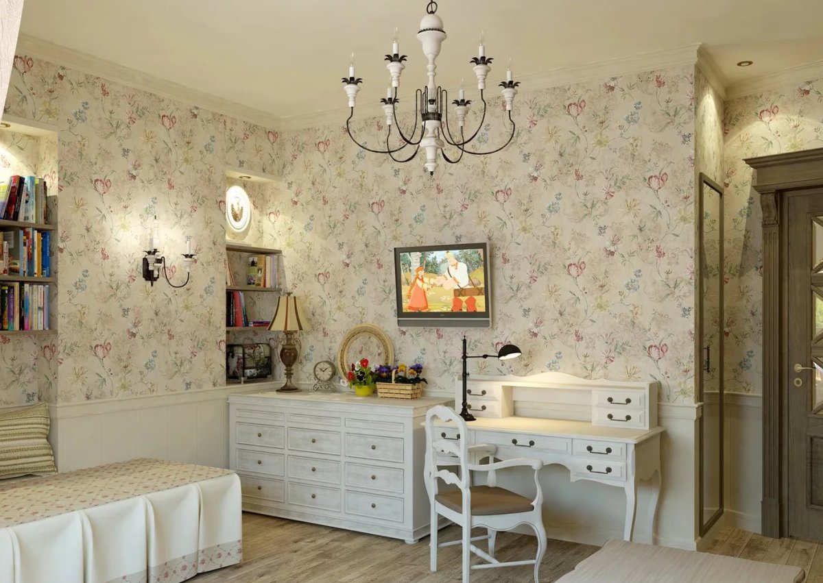 Детская в стиле Прованс для девочки