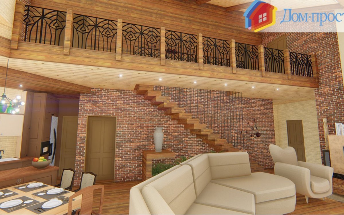 Домик 6х6 со вторым светом