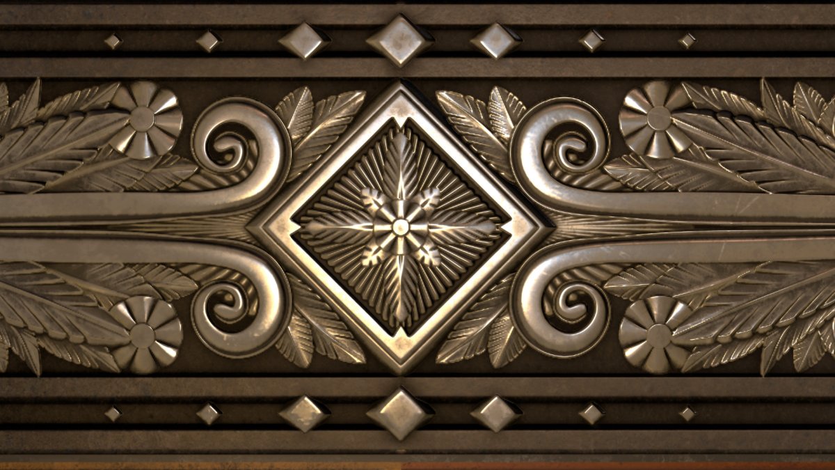 Арт деко орнамент