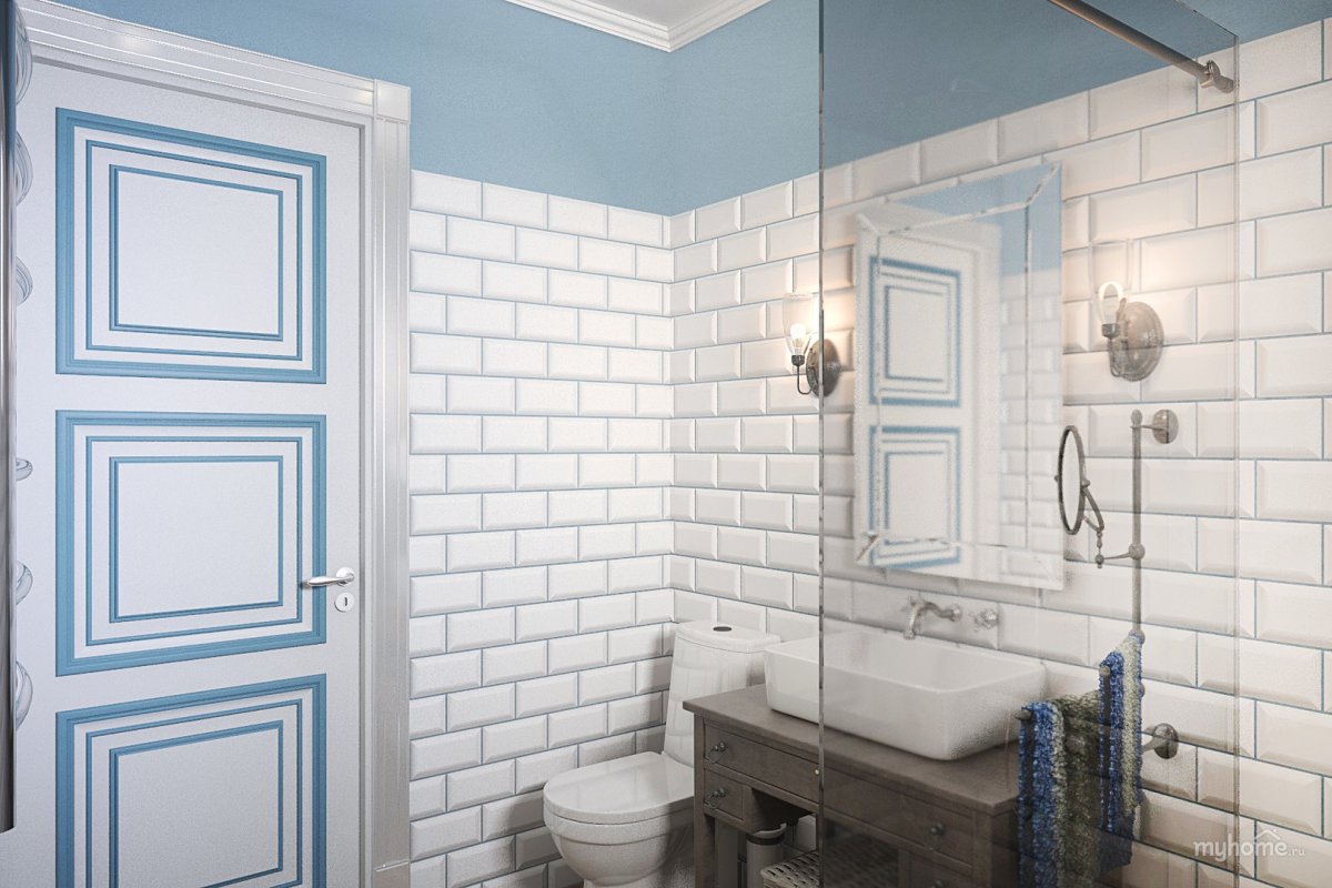 Bram's Metro синий плитка