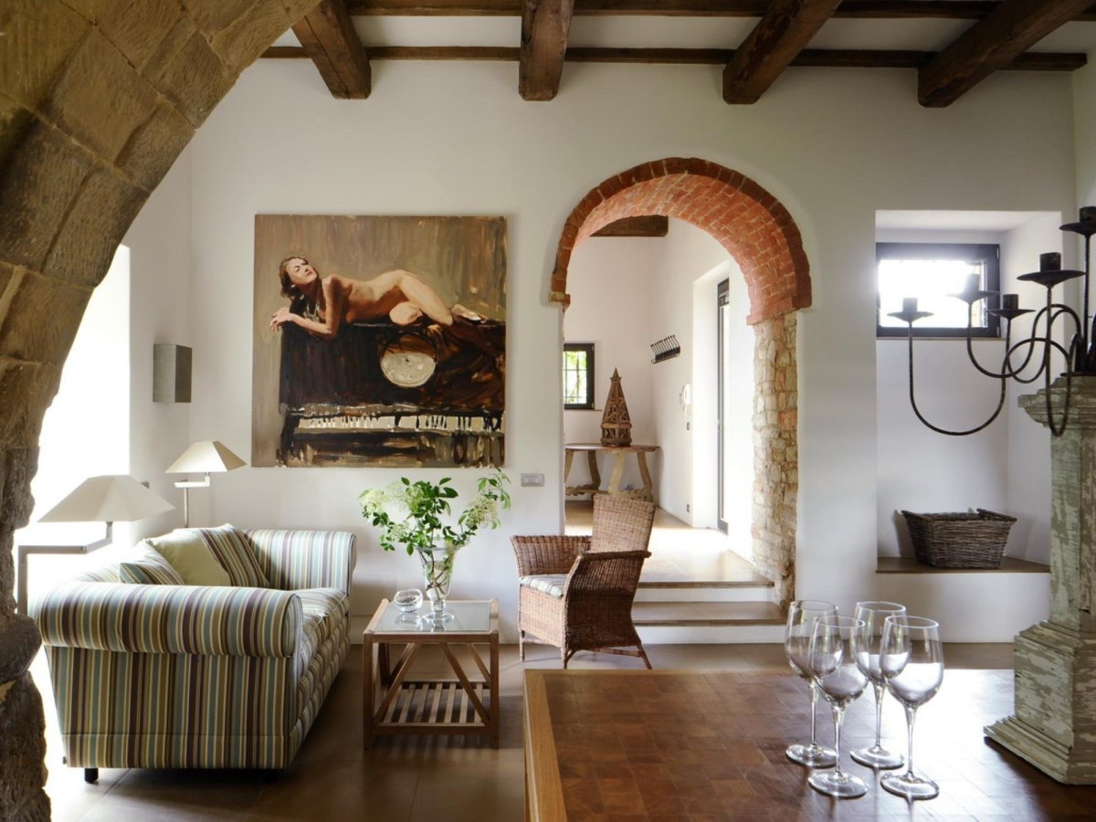 Дом в Тоскане в стиле рустико