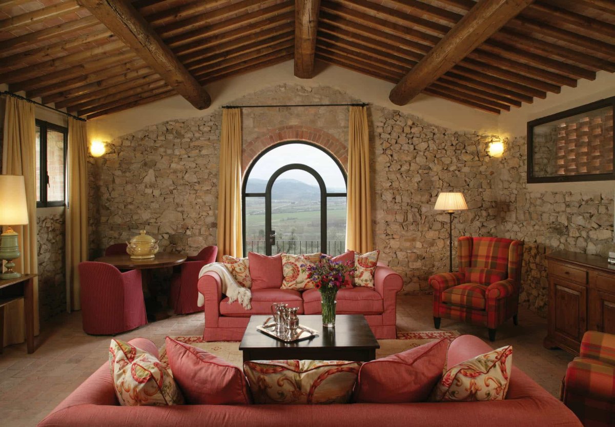 Тосканский стиль в интерьере