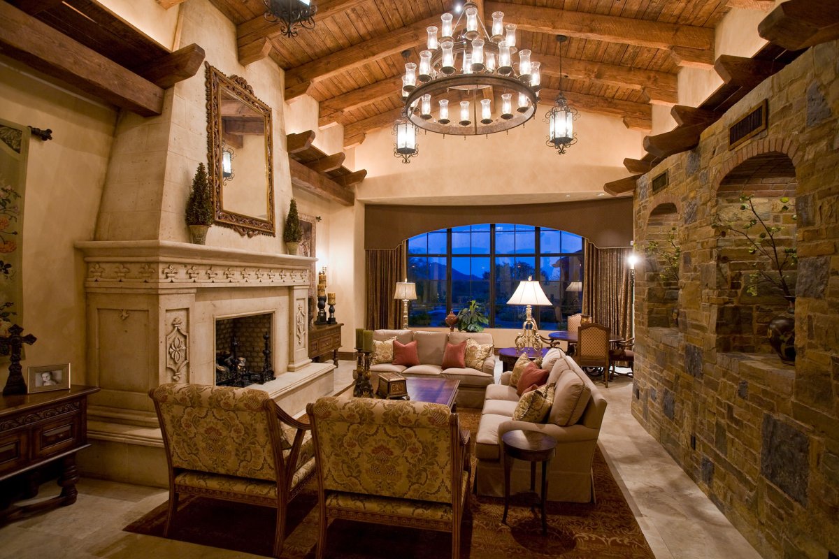 Двор в стиле Тоскана