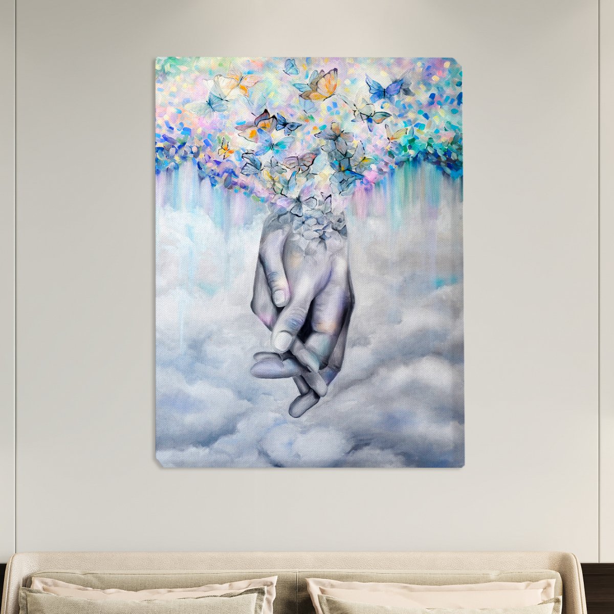 Модульные картины для спальни