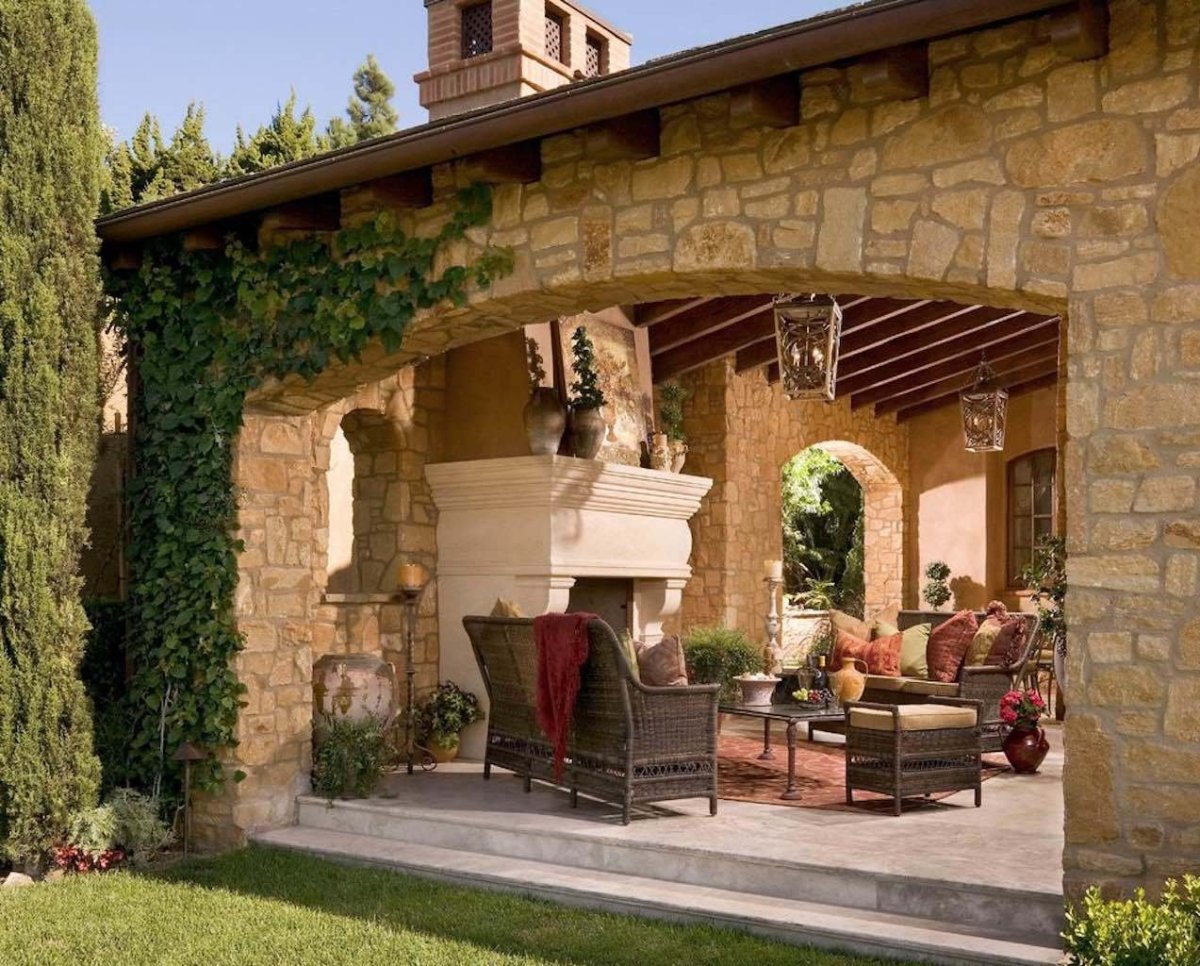 Столовая стиле Тоскана