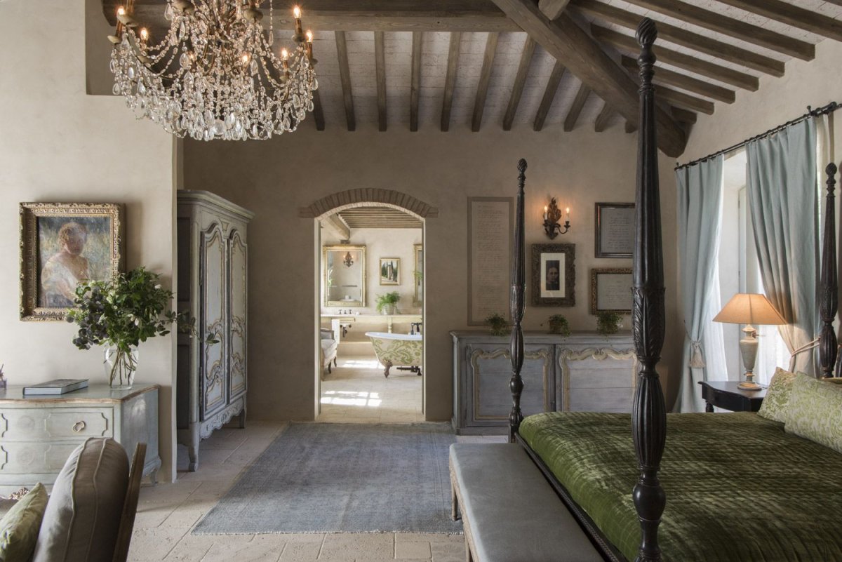 Итальянский интерьер дачи