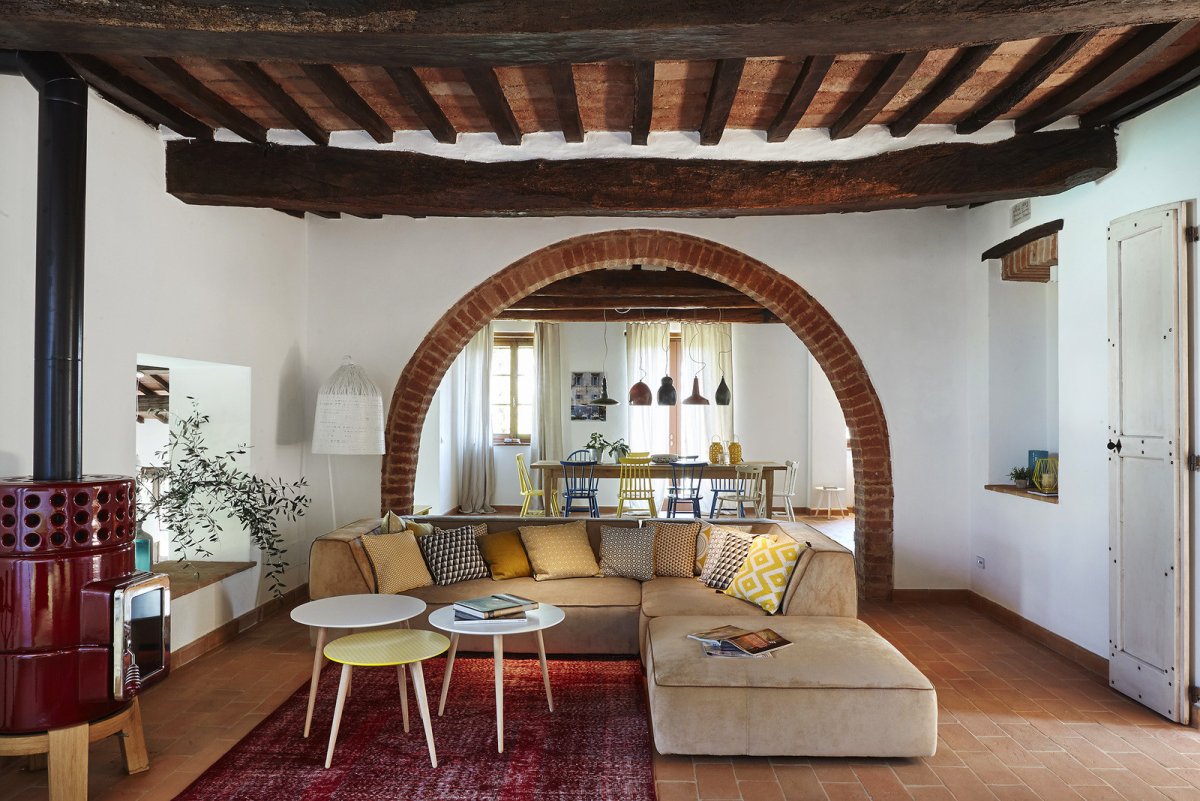 Окно вилла Тоскана