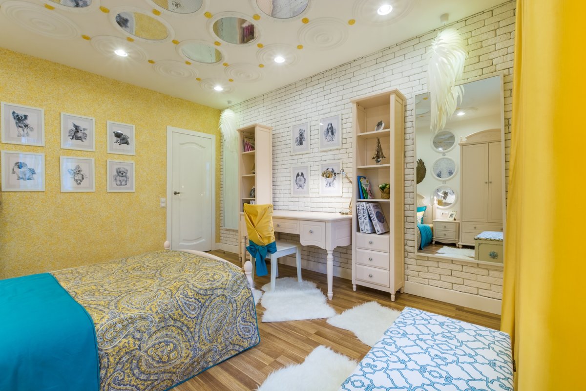 Декоративная штукатурка в детскую комнату