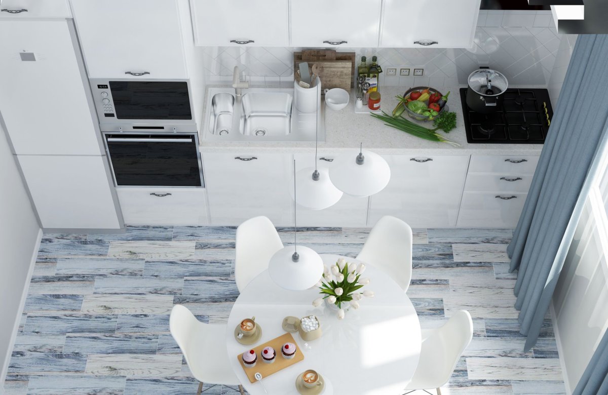 Керамогранит Керамин Вестерос декор микс коричневый 60х60 см