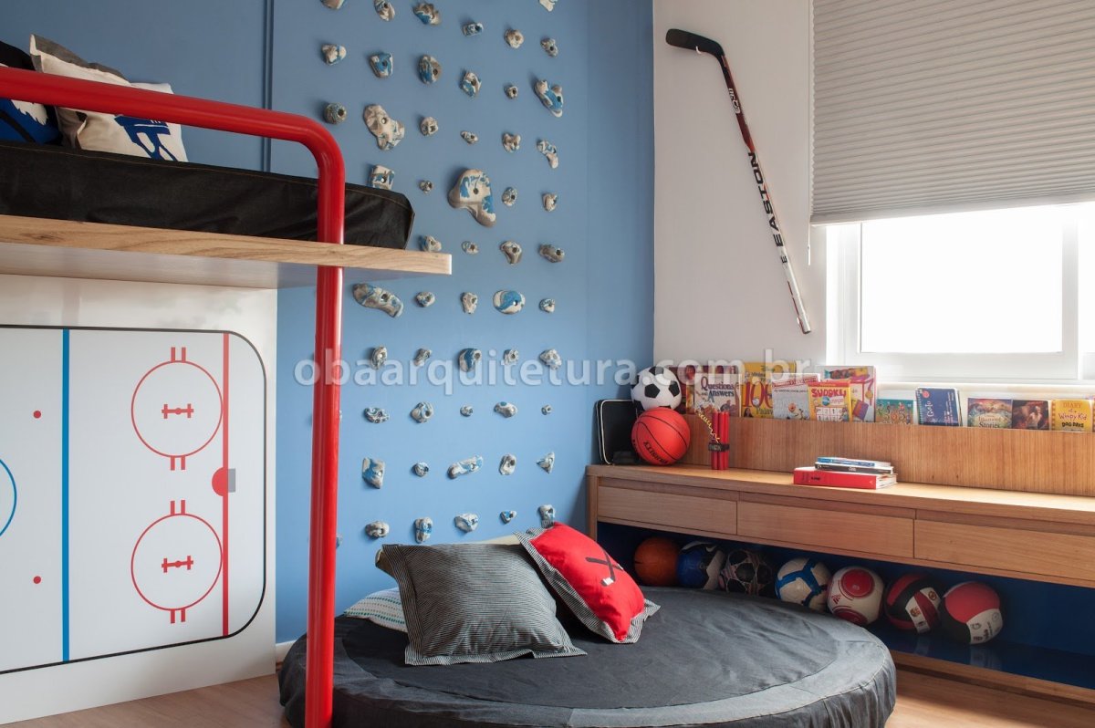 Спальня хоккеиста