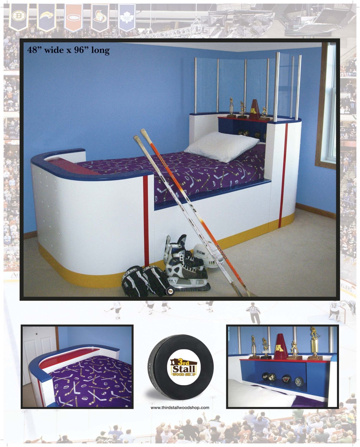 Хоккейный декор в интерьере